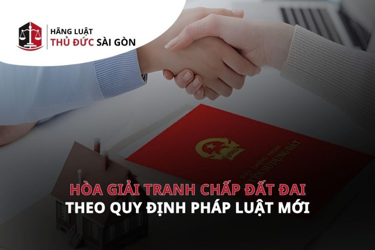 Hòa giải tranh chấp đất đai