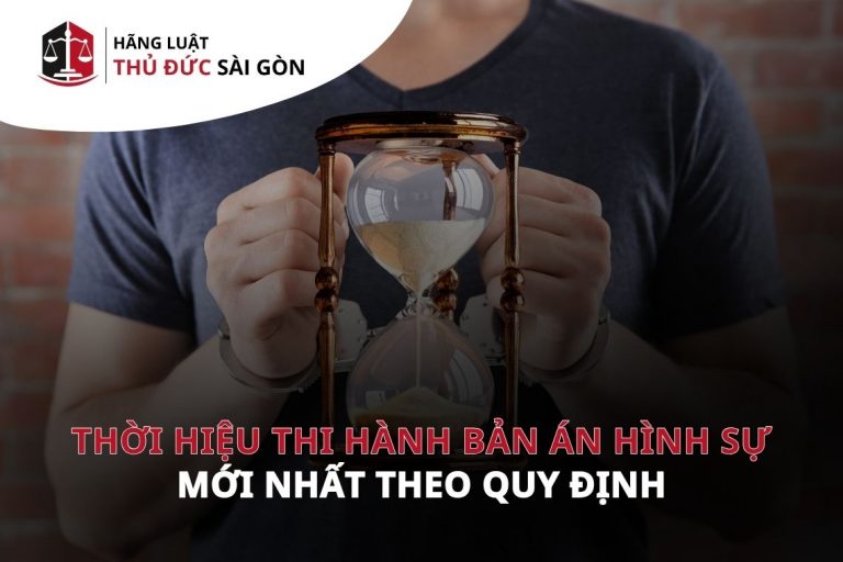 Thời hiệu thi hành bản án hình sự