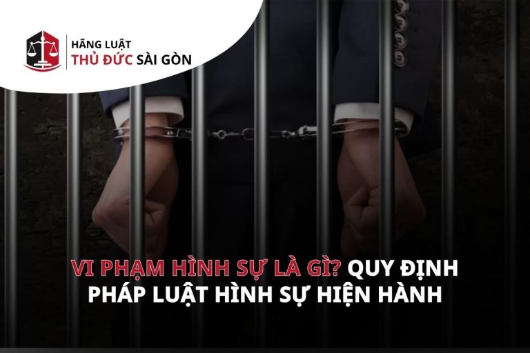 Vi phạm hình sự là gì